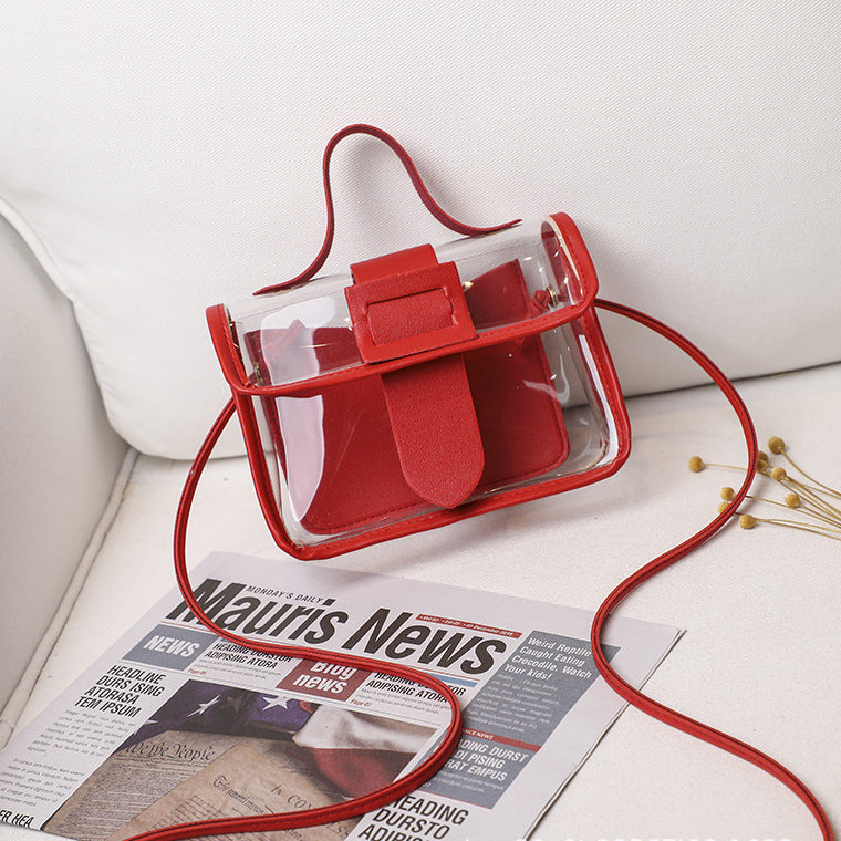 Wholesale PU Transparent Jelly Bag